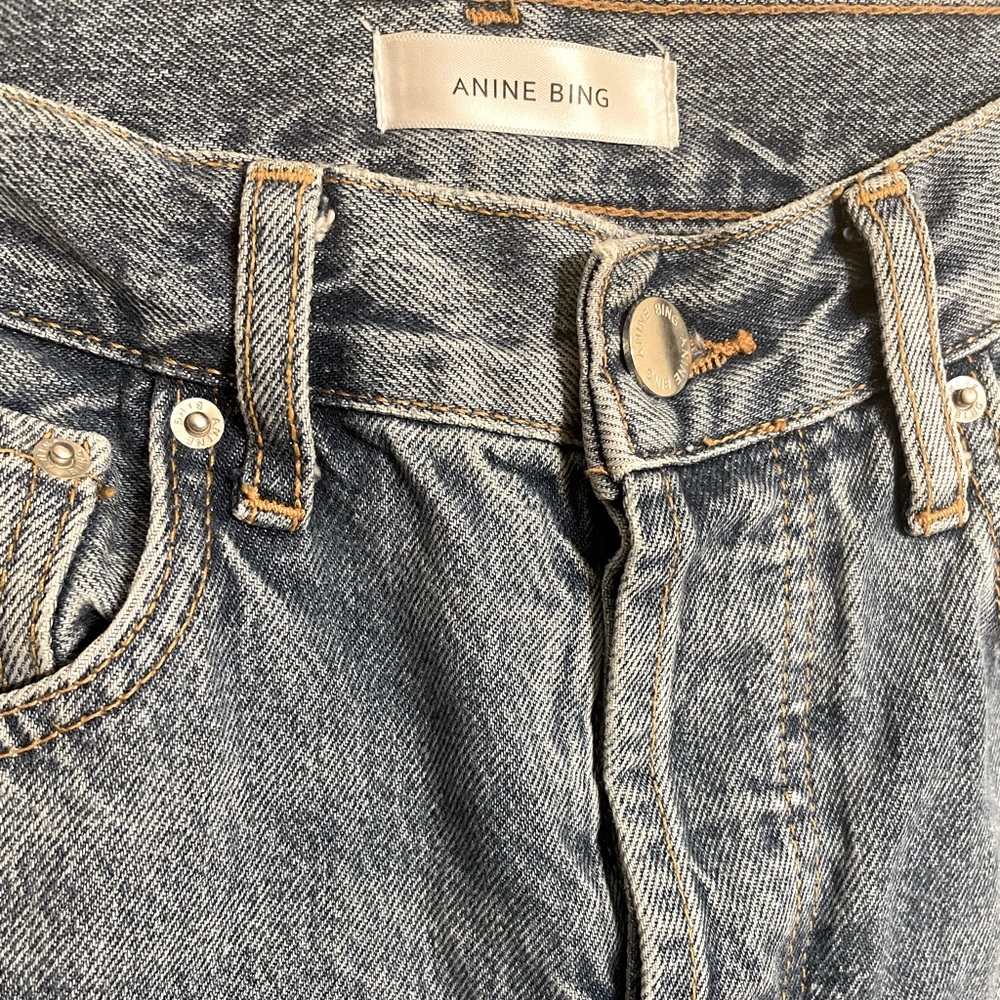 Anine Bing Jackie Straight Leg Jeans in Blue
Size 25 - Picture 5 of 11